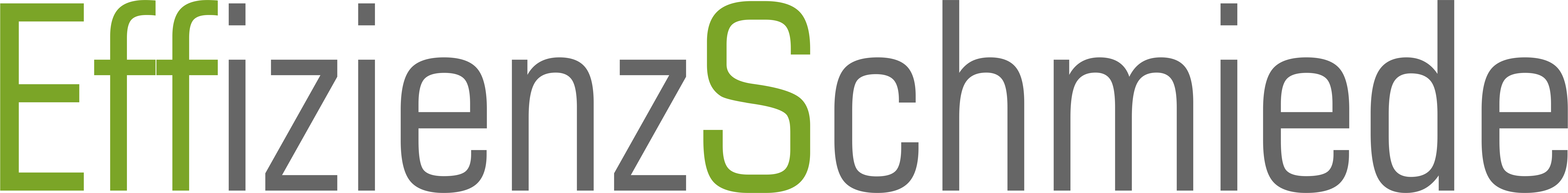 Effizienzschmiede Logo